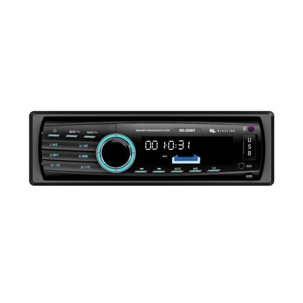 ESTEREO 1 DIN BLAULINE BS250 FRENTE